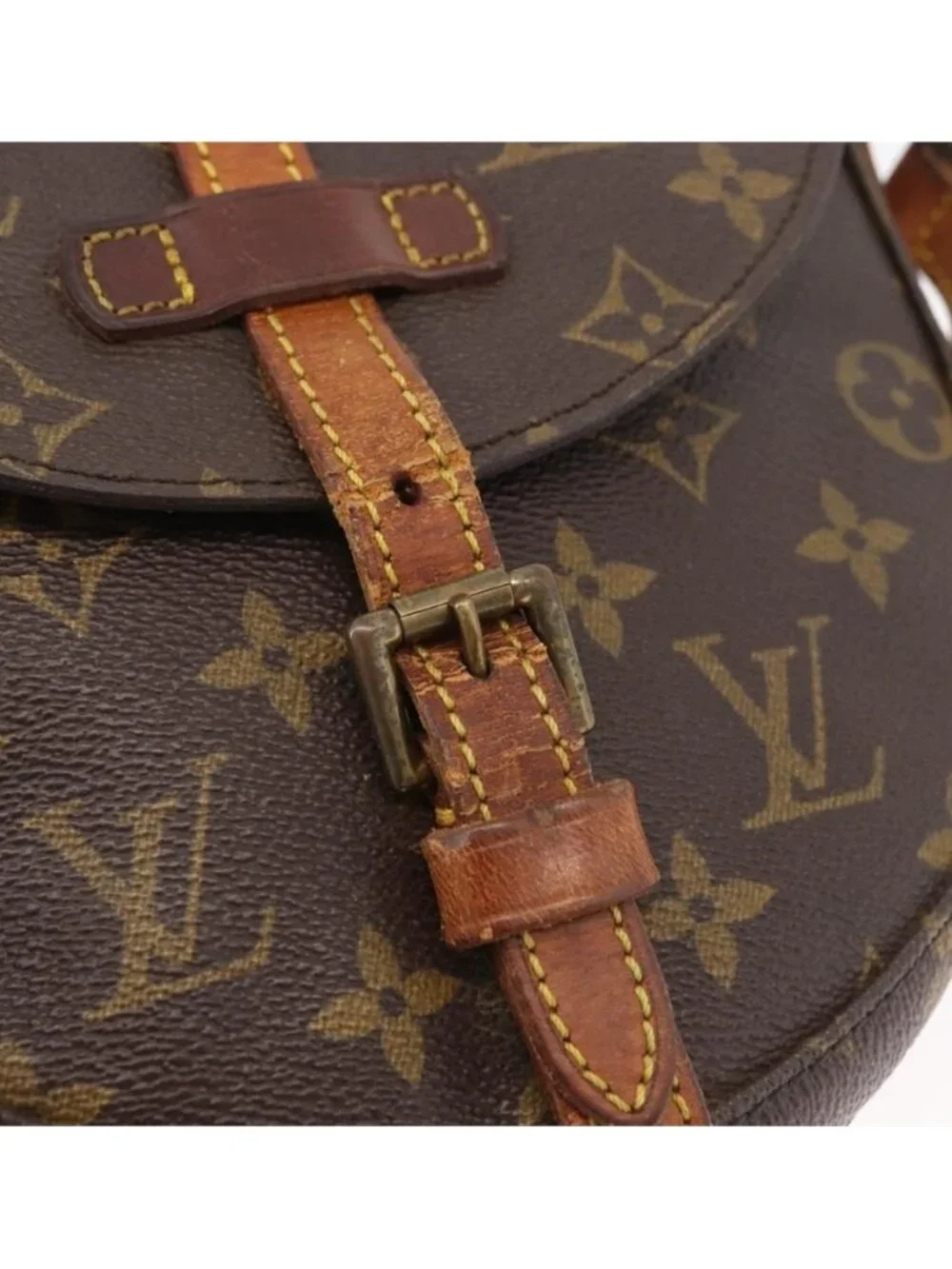 Authentic LOUIS VUITTON Monogram Chantilly PM Shoulder Bag M51234 LV